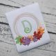 Fall Leaves Monogram Frame | Machine Embroidery Designs by JuJu