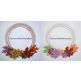 Fall Leaves Monogram Frame | Machine Embroidery Designs by JuJu