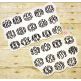 Itch 2 Stitch Fancy Circle Small Monogram Digital Embroidery Machine Designs by JuJu