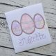 Fancy Egg Trio Applique | Machine Embroidery Designs by JuJu