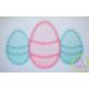 Fancy Egg Trio Sketch Embroidery | Machine Embroidery Designs by JuJu