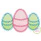 Fancy Egg Trio Sketch Embroidery | Machine Embroidery Designs by JuJu