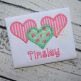Fancy Heart Trio Applique | Machine Embroidery Designs by JuJu