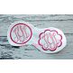 Fancy Oval Monogram Set | Machine Embroidery Designs by JuJu