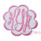 Fancy Oval Monogram Set | Machine Embroidery Designs by JuJu
