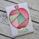 Fancy Patchwork Apple Sketch Embroidery | Machine Embroidery Designs by JuJu