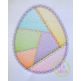 Fancy Patchwork Egg Sketch Embroidery | Machine Embroidery Designs by JuJu