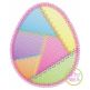 Fancy Patchwork Egg Sketch Embroidery | Machine Embroidery Designs by JuJu