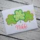 Fancy Shamrock Trio Applique | Machine Embroidery Designs by JuJu