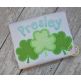 Fancy Shamrock Trio Applique | Machine Embroidery Designs by JuJu