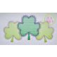 Fancy Shamrock Trio Sketch Embroidery | Machine Embroidery Designs by JuJu