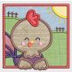 Farm Animal Squares 1 Applique Machine Embroidery Designs by JuJu 