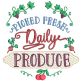 Farm Fresh 2 Machine Embroidery Designs by JuJu