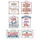 Farm Fresh 5 Machine Embroidery Designs by JuJu
