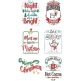 Farm Fresh Christmas 3 Machine Embroidery Designs by JuJu
