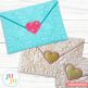 In The Hoop Envelope Mug Rug Project | Machine Embroidery Designs by JuJu
