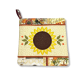 ITH Sunflower Pot Holder | Machine Embroidery Designs by JuJu