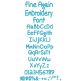 Fine Again Embroidery Font Machine Embroidery Designs by JuJu