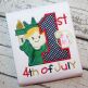 First 4th of July Liberty Applique | Machine Embroidery Designs by JuJu