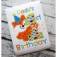 First Birthday Fox Applique | Machine Embroidery Designs by JuJu