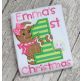 First Christmas Gingerbread Applique | Machine Embroidery Designs by JuJu