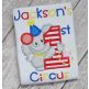 First Circus Elephant Applique | Machine Embroidery Designs by JuJu
