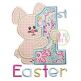 First Easter Applique | Machine Embroidery Designs by JuJu