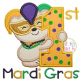 First Mardi Gras Applique | Machine Embroidery Designs by JuJu