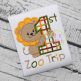 First Zoo Lion Applique | Machine Embroidery Designs by JuJu