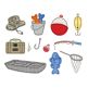 Fishing Alphabet Embellishment Kit | Machine Embroidery Designs by JuJu