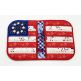 ITH Patriotic Flag Pot Holder | Machine Embroidery Designs by JuJu