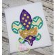 Fleur de lis Mask Applique | Machine Embroidery Designs by JuJu