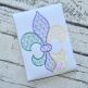 Fleur De Lis Motif Embroidery Design | Machine Embroidery Designs by JuJu