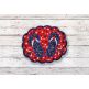 ITH Patriotic Flip Flops Mug Rug | Machine Embroidery Designs by JuJu