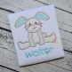 Floppy Bunny Boy Applique | Machine Embroidery Designs by JuJu