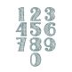 Flourish Bold Numbers Embroidery Font | Machine Embroidery Designs by JuJu