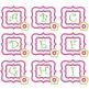 Flower Monogram Font Frame
