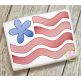 Flower Flag SKETCH Embroidery | Machine Embroidery Designs by JuJu