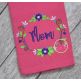 Floral Frame | Machine Embroidery Designs by JuJu