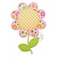 Flower Monogram Applique | Machine Embroidery Designs by JuJu