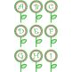 Rick Rack Monogram Font Set