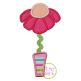 Flower Vase Applique with Rick Rack Trim | Machine Embroidery Designs by JuJu