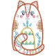 Folk Art Animals 1 Machine Embroidery Designs by JuJu