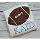 Football 2 Applique | Machine Embroidery Designs by JuJu