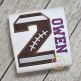 Football Numbers Applique Set | Machine Embroidery Designs by JuJu