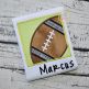 Football Box Applique | Machine Embroidery Designs by JuJu