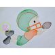Football Boy Catching Sketch Embroidery | Machine Embroidery Designs by JuJu