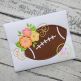 Football Flowers Applique | Machine Embroidery Designs by JuJu