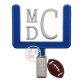 Football Goal Applique | Machine Embroidery Designs by JuJu