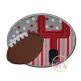 Football Goal Post Frame Applique | Machine Embroidery Designs by JuJu